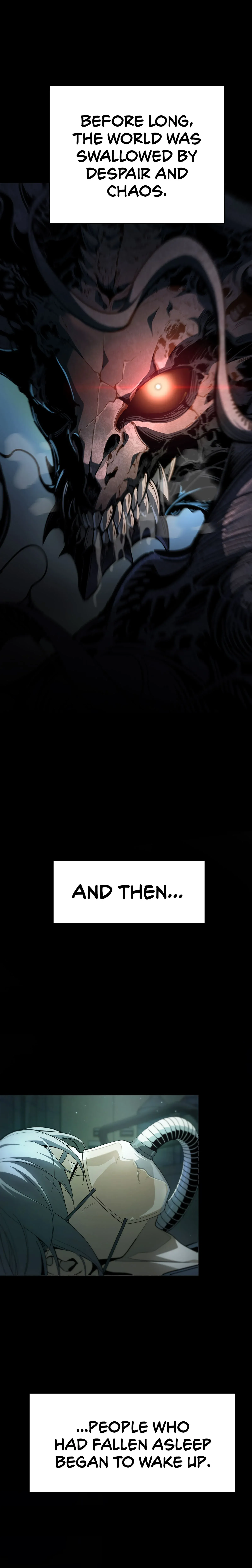 Shadow Slave Chapter 1 manga panel