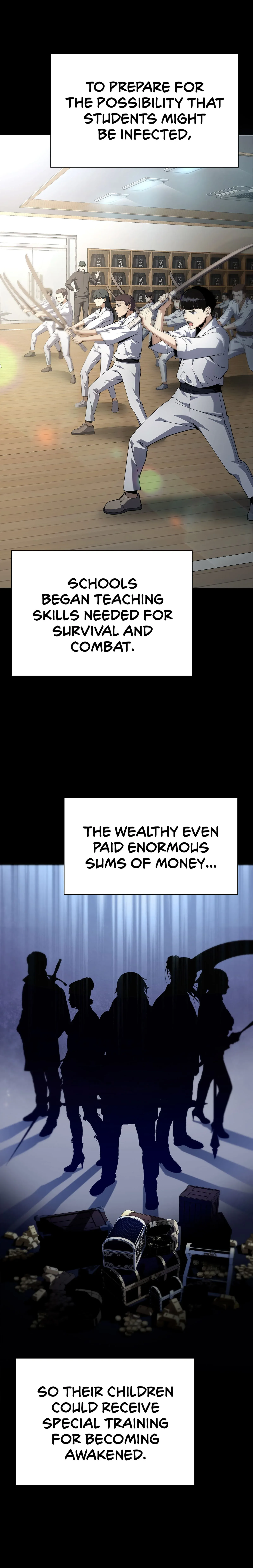 Shadow Slave fight scene chapter 1